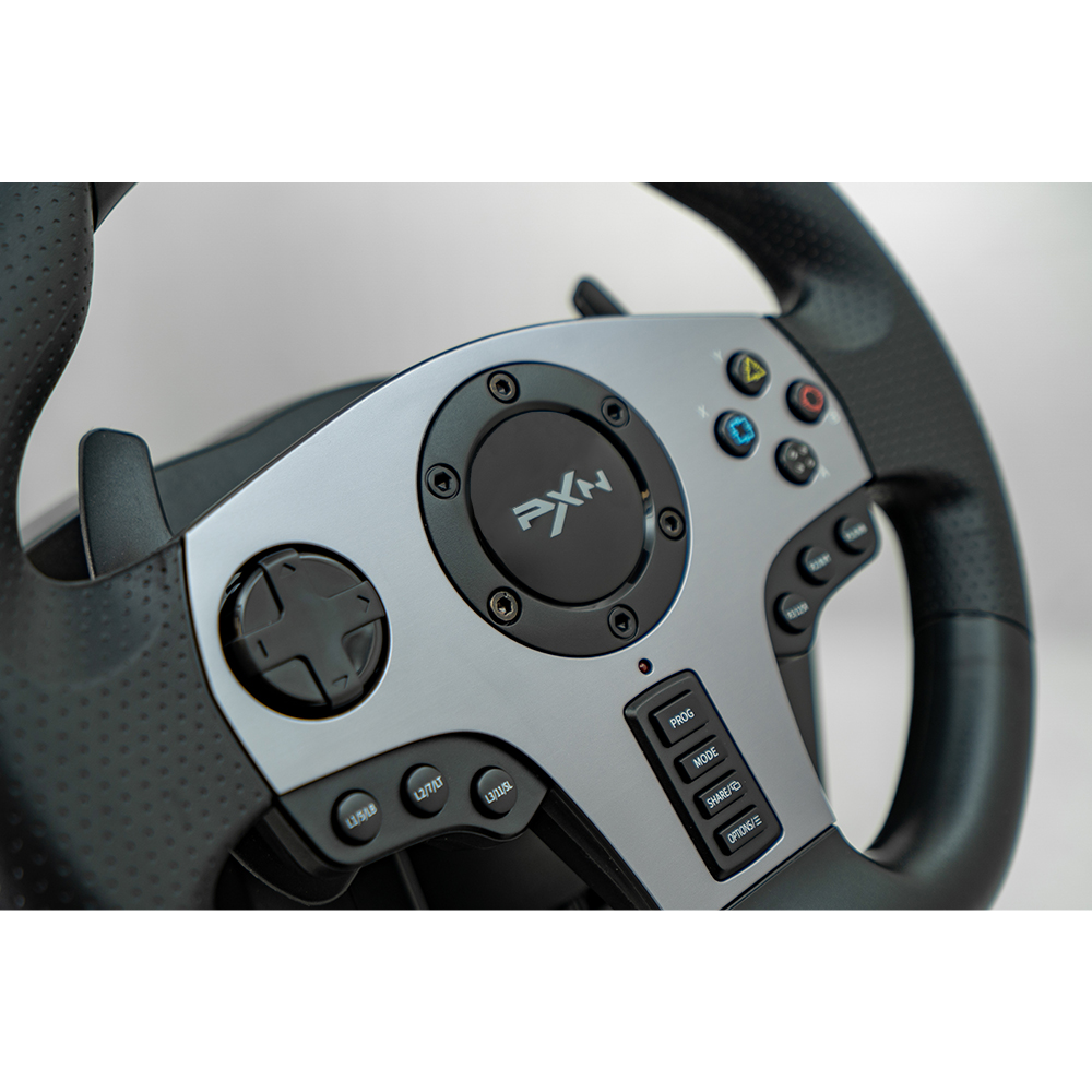 Volante V9 - Pedales Y Palanca De Cambios, Compatible con PC/PS/Xbox/NSwitch-2