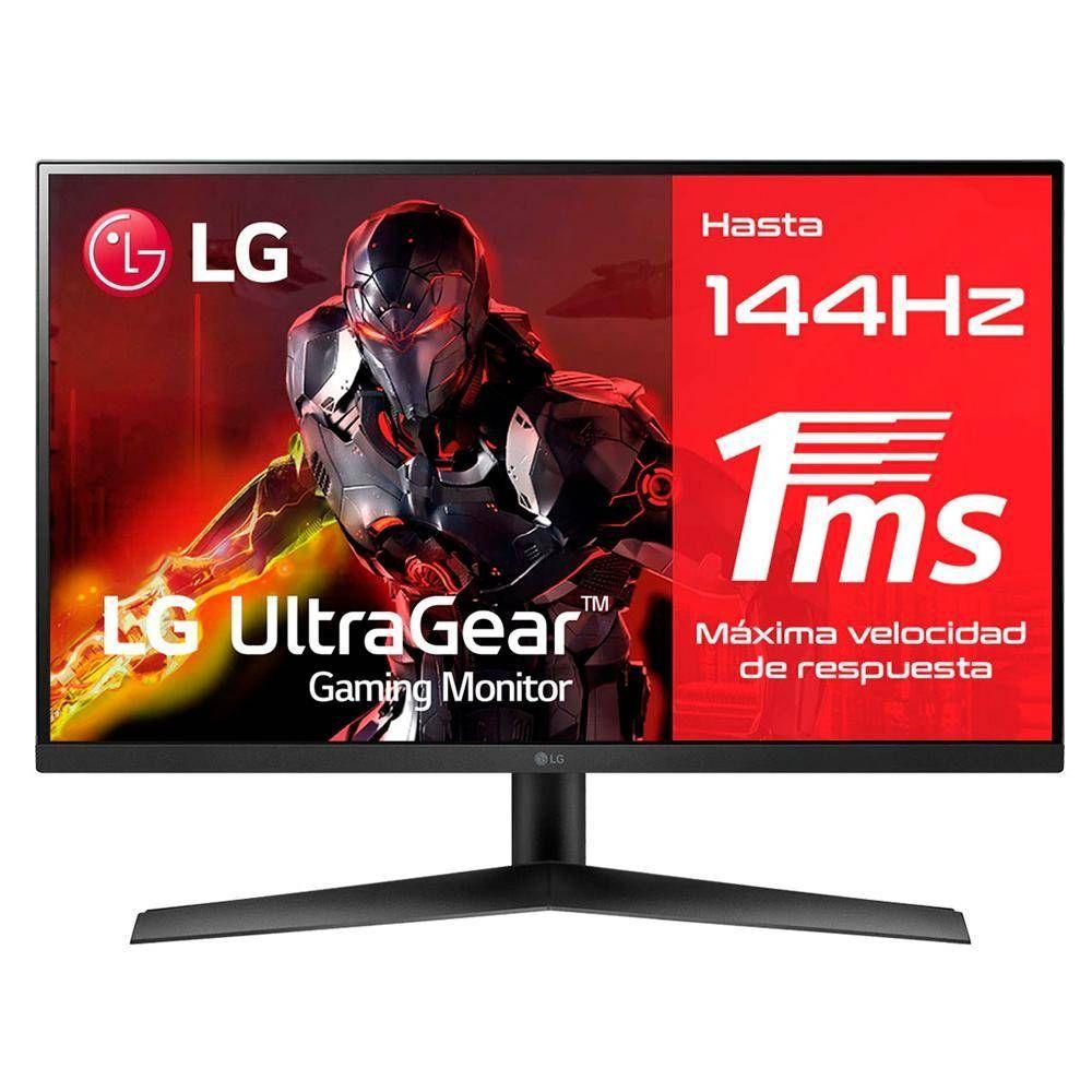 Monitor Gamer LG UltraGear de 27", Full HD, Panel IPS, 1ms, 144Hz, FreeSync Premium-0
