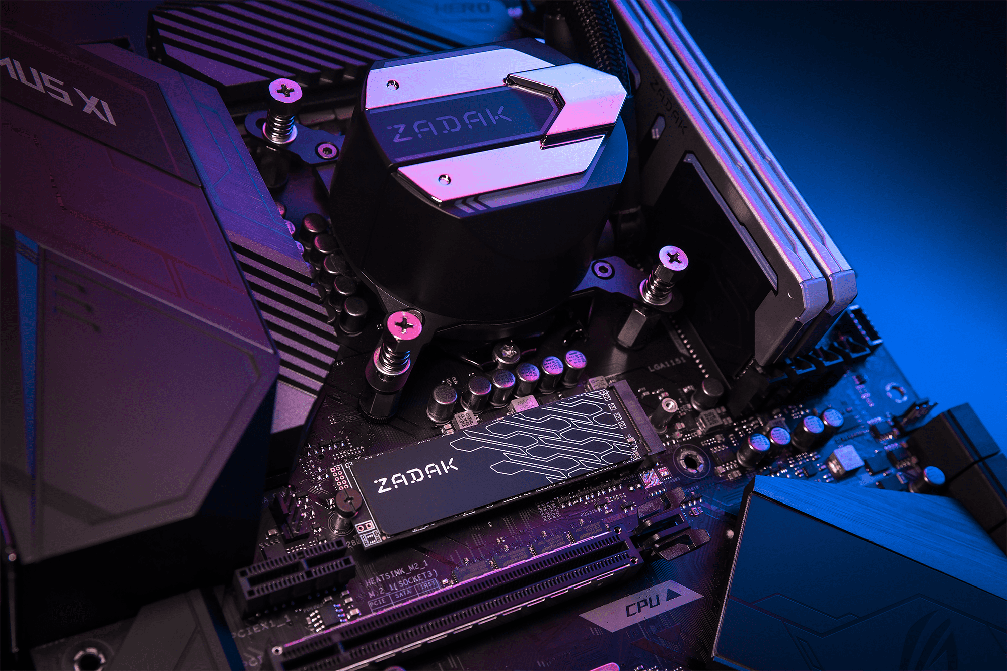 Unidad De Estado Solido Zadak TWSG3, 1TB, PCI-e Gen3x4, M.2-4