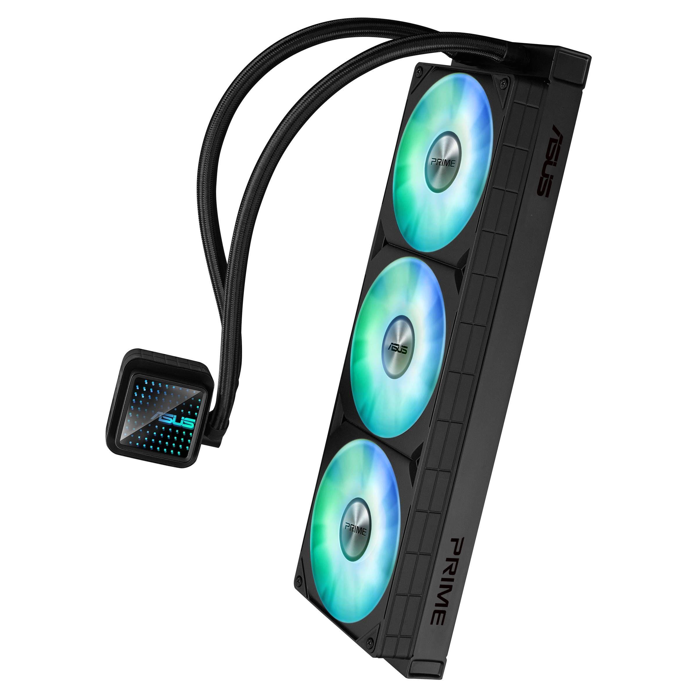 Refrigeración Líquida ASUS Prime LC 360 ARGB, 360mm, PWM, Intel/AMD, Negro-1
