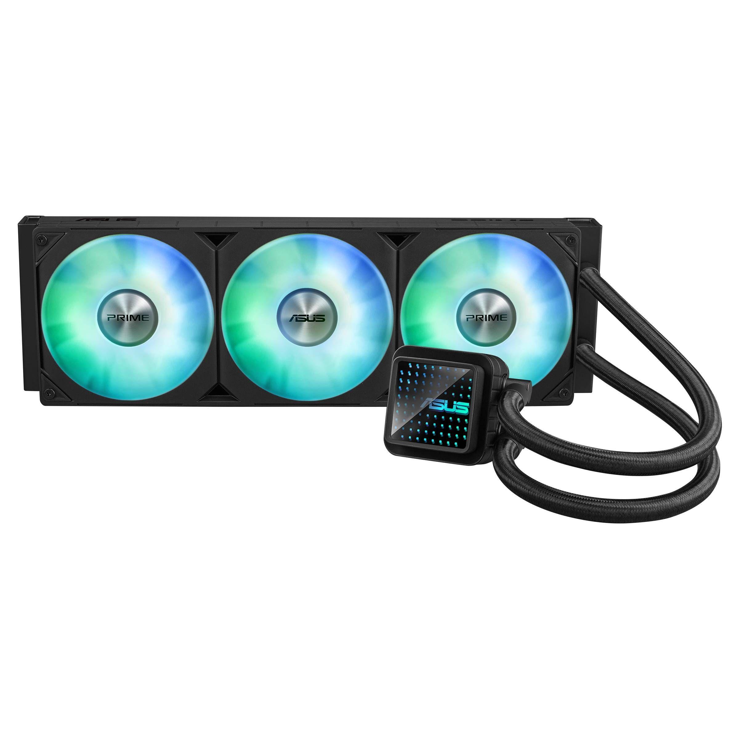 Refrigeración Líquida ASUS Prime LC 360 ARGB, 360mm, PWM, Intel/AMD, Negro-2