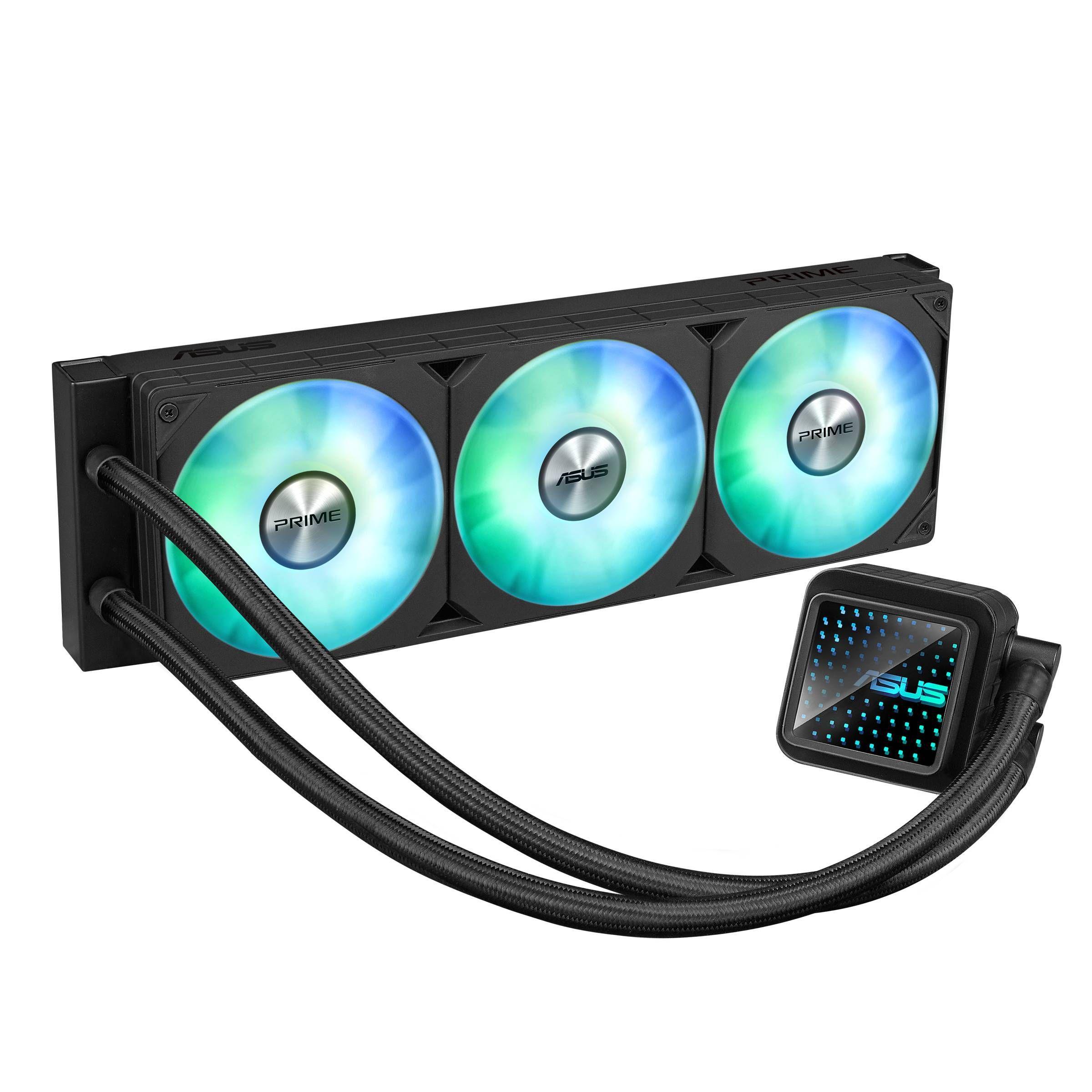 Refrigeración Líquida ASUS Prime LC 360 ARGB, 360mm, PWM, Intel/AMD, Negro-4
