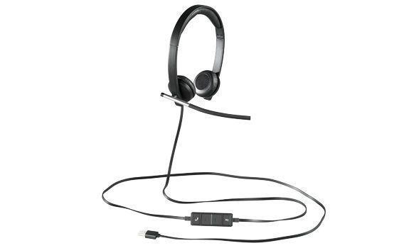 Audífonos con microfono Logitech Stereo H650e-1