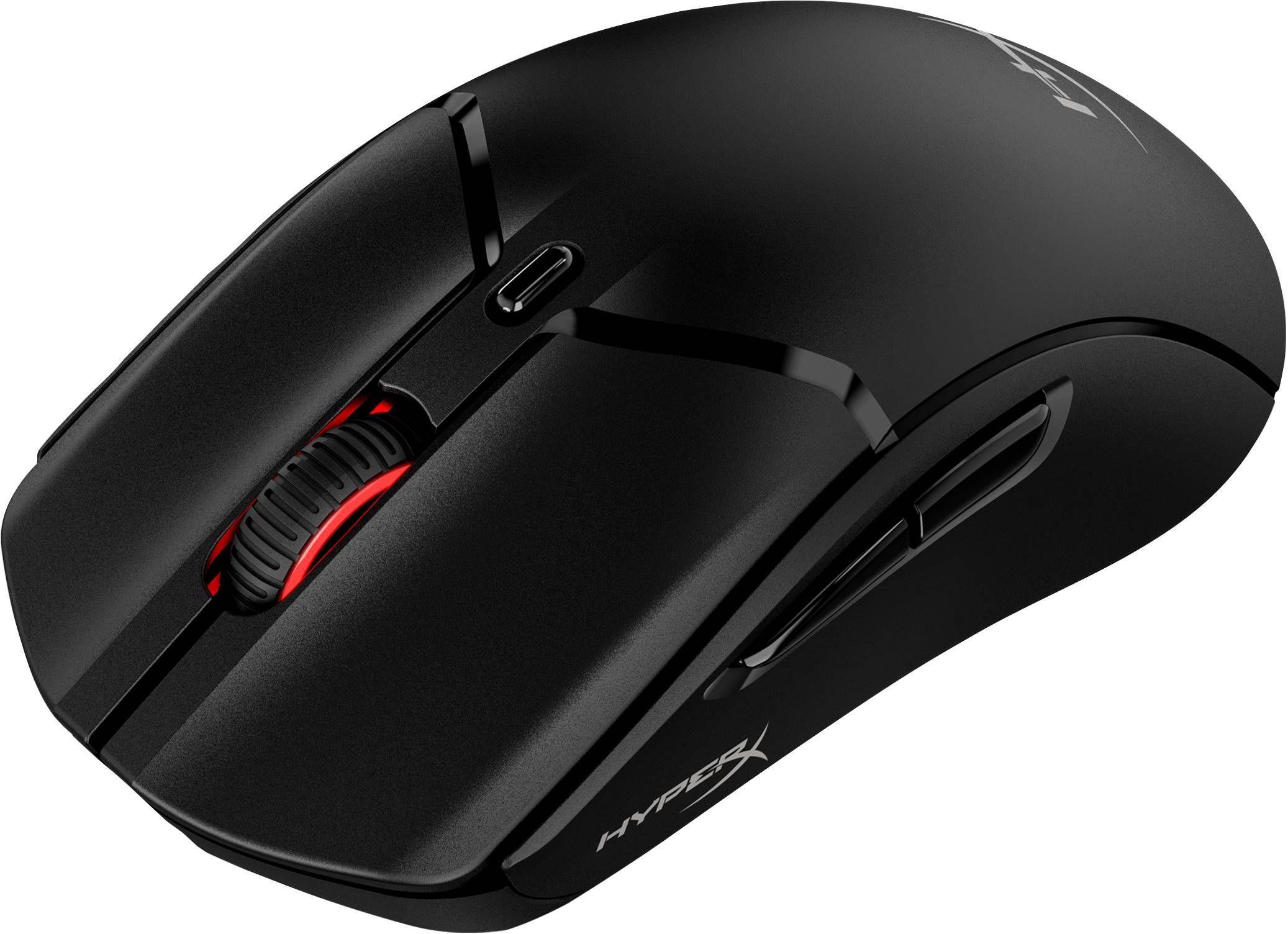 Mouse Gamer HyperX Pulsefire Haste 2, Wireless, USB, Bluetooth, Color Negro-1