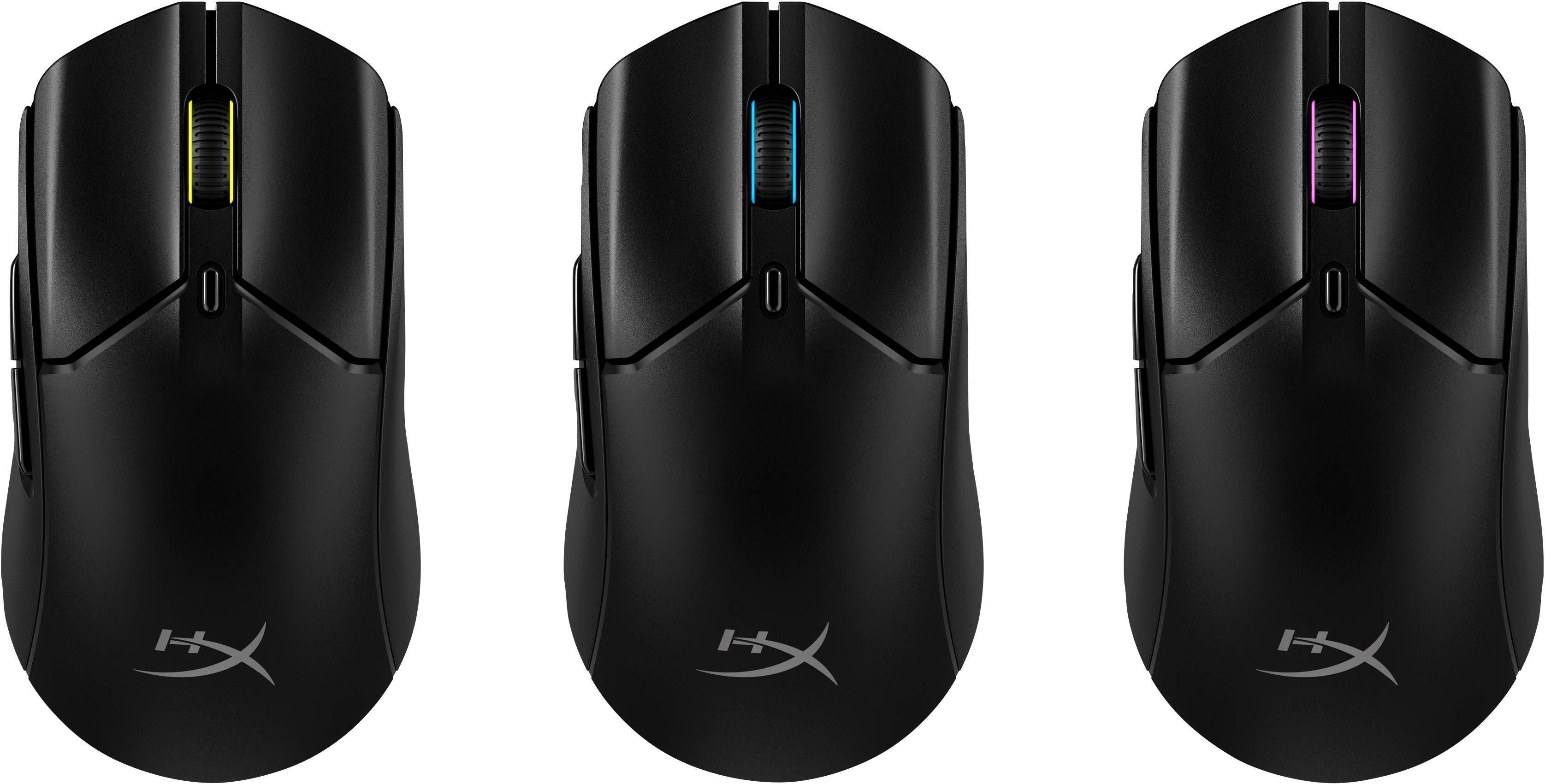 Mouse Gamer HyperX Pulsefire Haste 2, Wireless, USB, Bluetooth, Color Negro-2