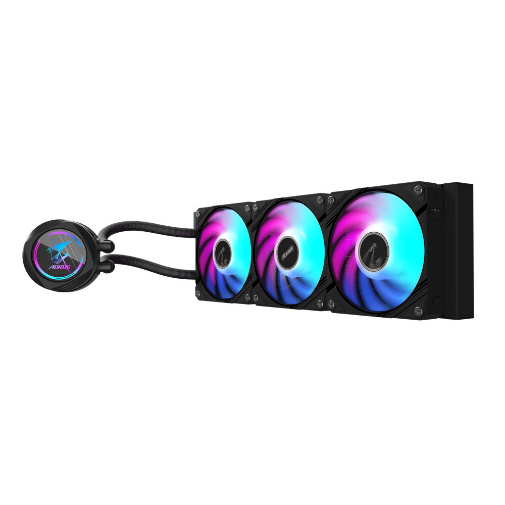 Refrigeración Liquida Aorus Waterforce II 360 G2 ARGB, 360mm, Intel/AMD, Color Negro-2