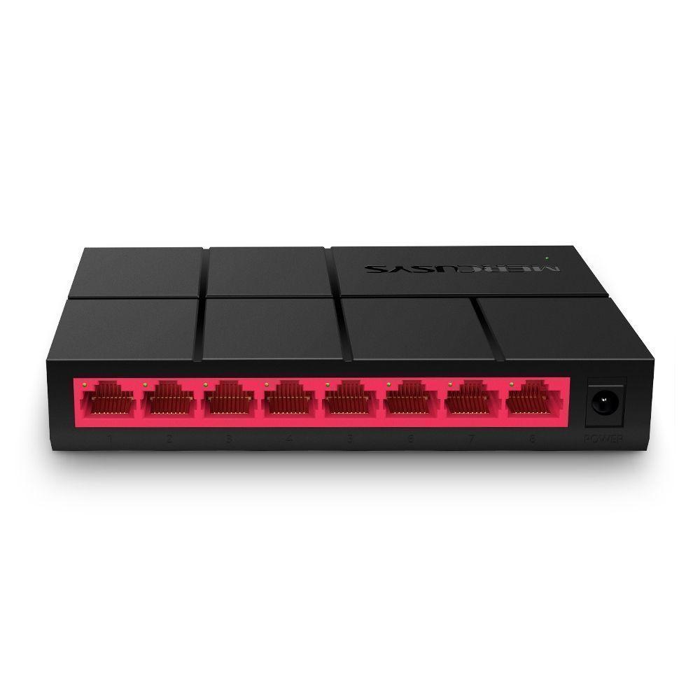 Switch de escritorio Mercusys MS108G, 8 Puertos-0