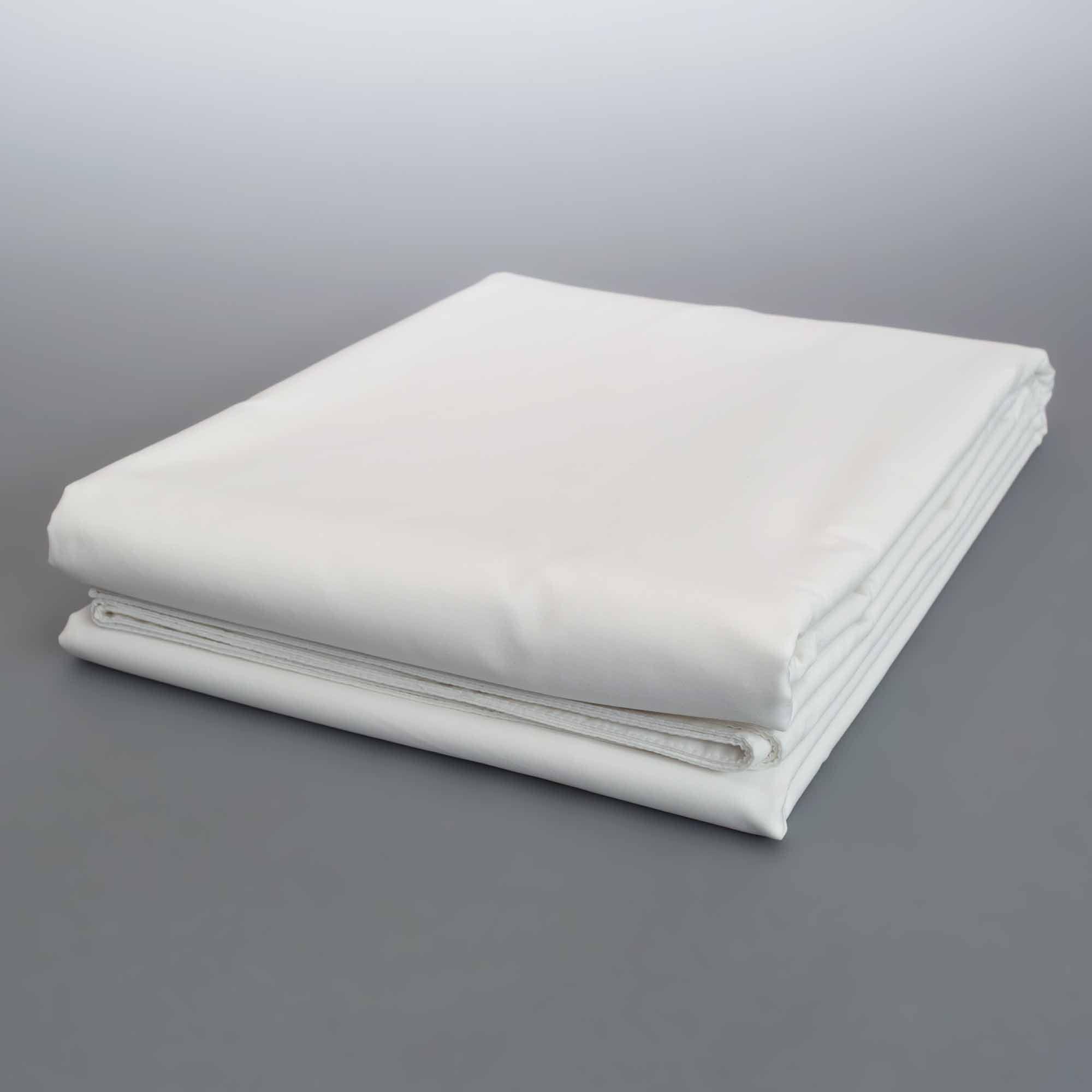 Funda plumón 300 hilos blanco con aleta King-2