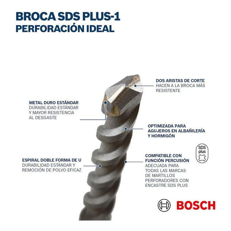 Broca En Espiral Sds/plus Para Hormigón De 60 X 110 Mm - Bos-2