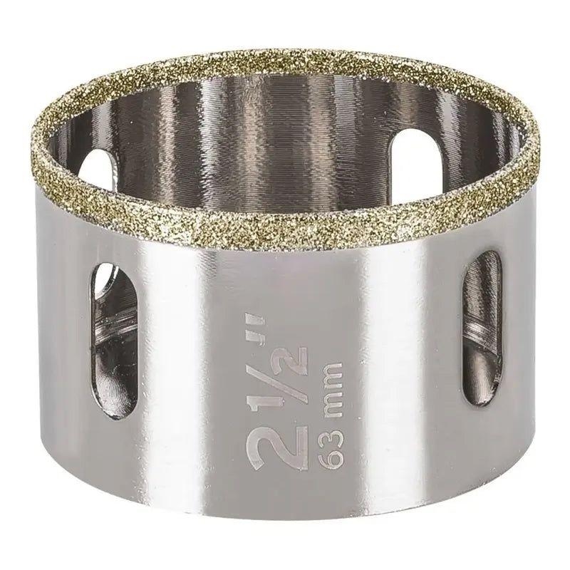 Sierra copa diamantada Truper COAZ-2-1/2 para cerámica y azulejo, 2-1/2 pulgadas-1
