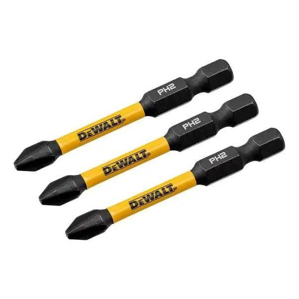 Set 3 Puntas Phillips #2 2-1/4'' Flextorq Dwaf2ph2ir3 Dewalt-1