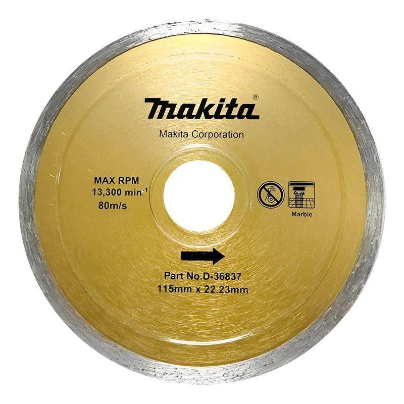 Disco Diamantado Continuo P/mármol 115mm Makita D-36837 Dorado Oscuro-0