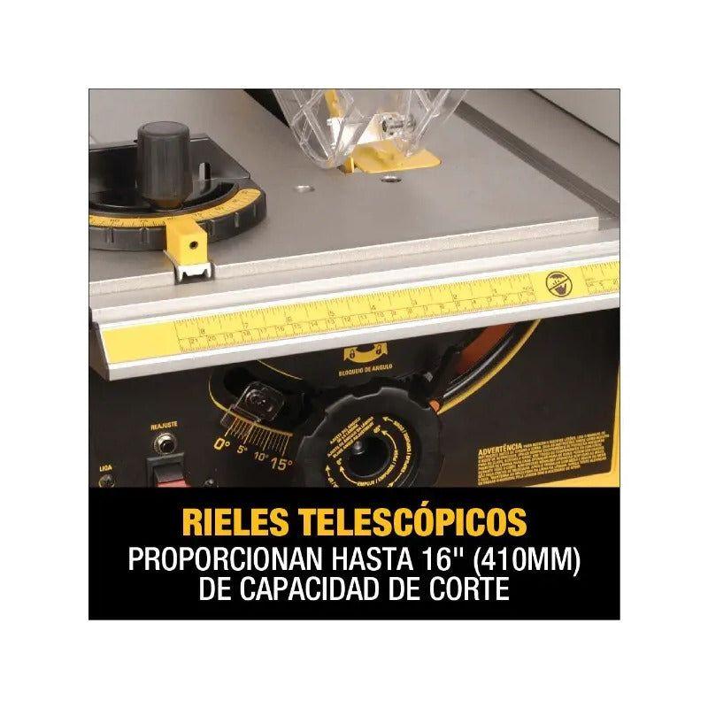 Sierra De Banco 10  (254mm) 1800w Dewalt Dwe7470-b2c-2