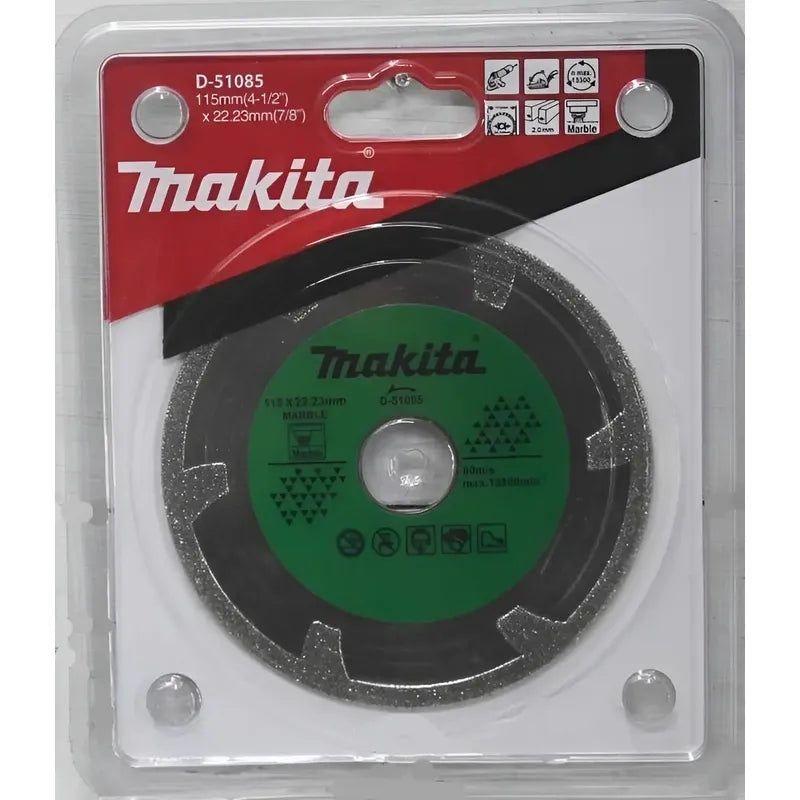 Disco Diamantado Electrochapado Makita 4-1/2 (115mm) D-51085 Plateado-2