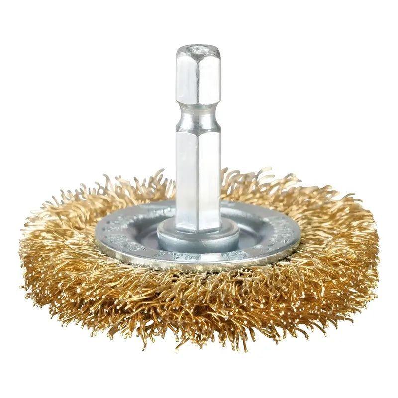 Grata De Alambre Ondulado Latonado 2 X 1/4 Makita D73667 Dorado-1