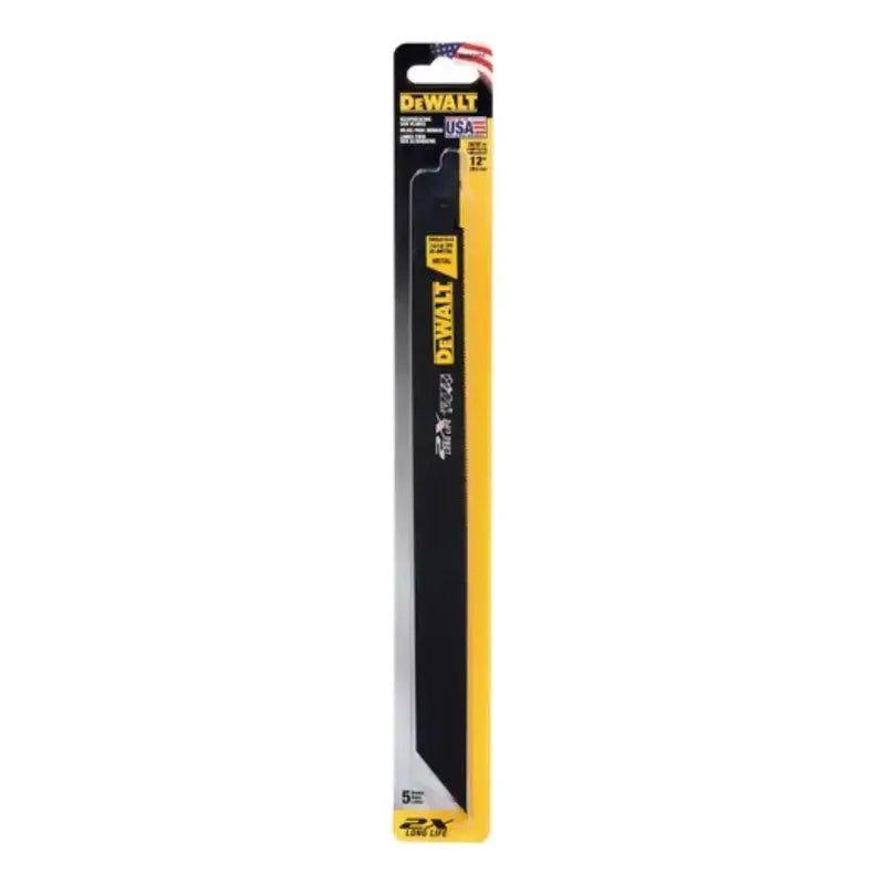 Set 5 Hojas De Sierra Sable Dewalt Dwa41812 - 12 - Bimetal-0