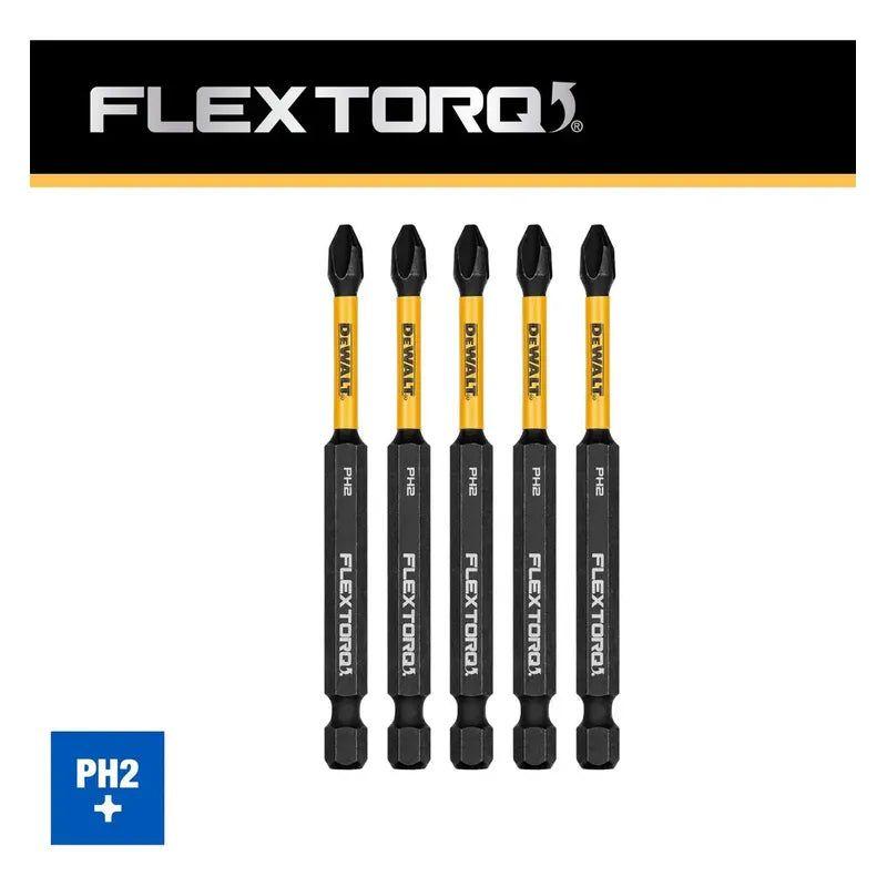 Puntas De Impacto Dewalt Flextorq Ph2 X 3.1/2 Dwaf3ph2ir5-3