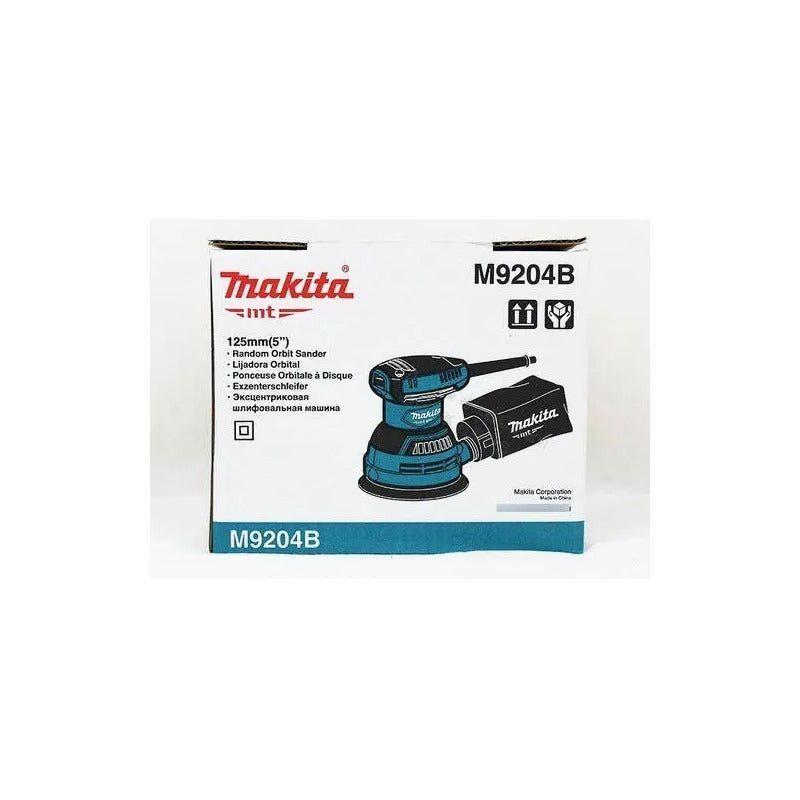 Lijadora Roto-orbital 125mm 240w Makita Mt M9204b - Turquesa-3