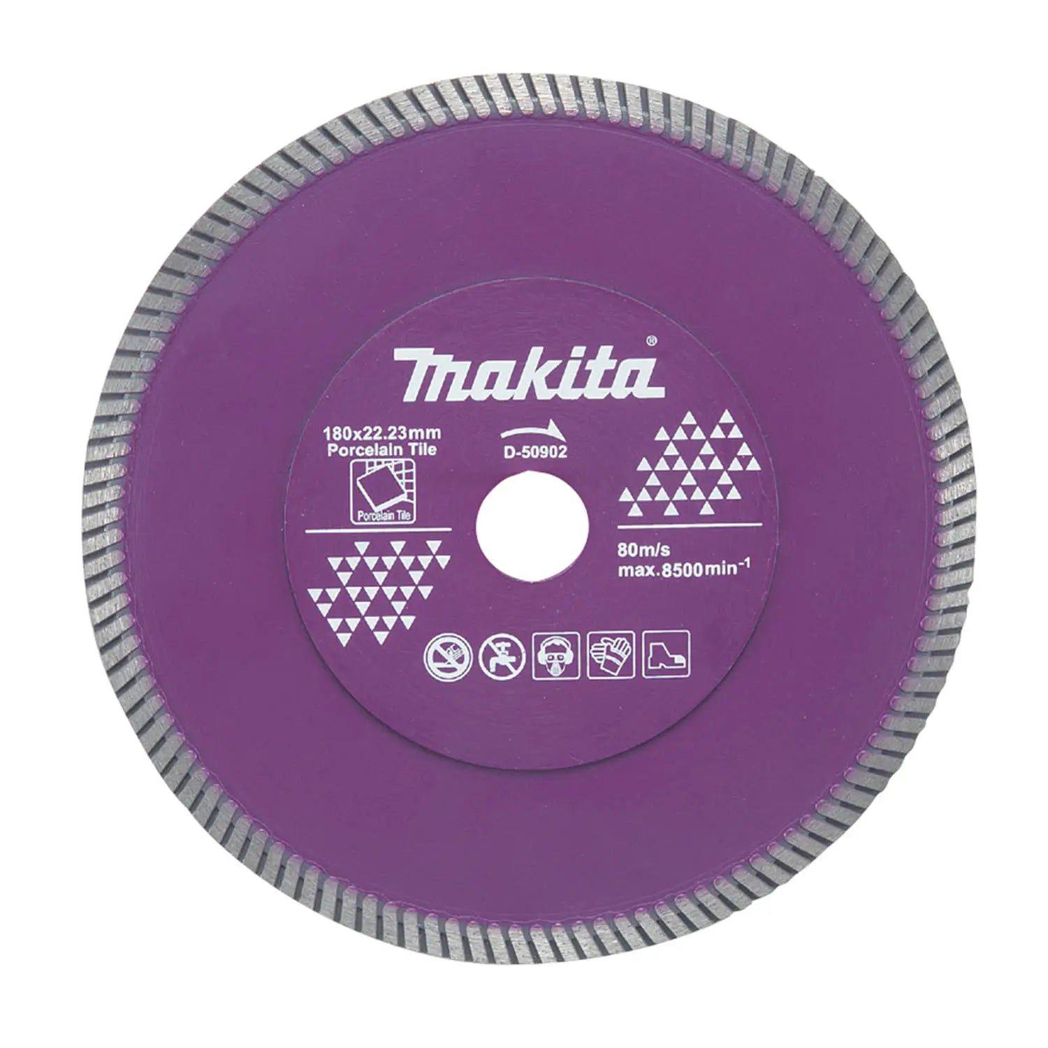 Disco Diamantado Turbo Continuo 7'' (180mm) - Makita D-50902 Rosa Chicle-1