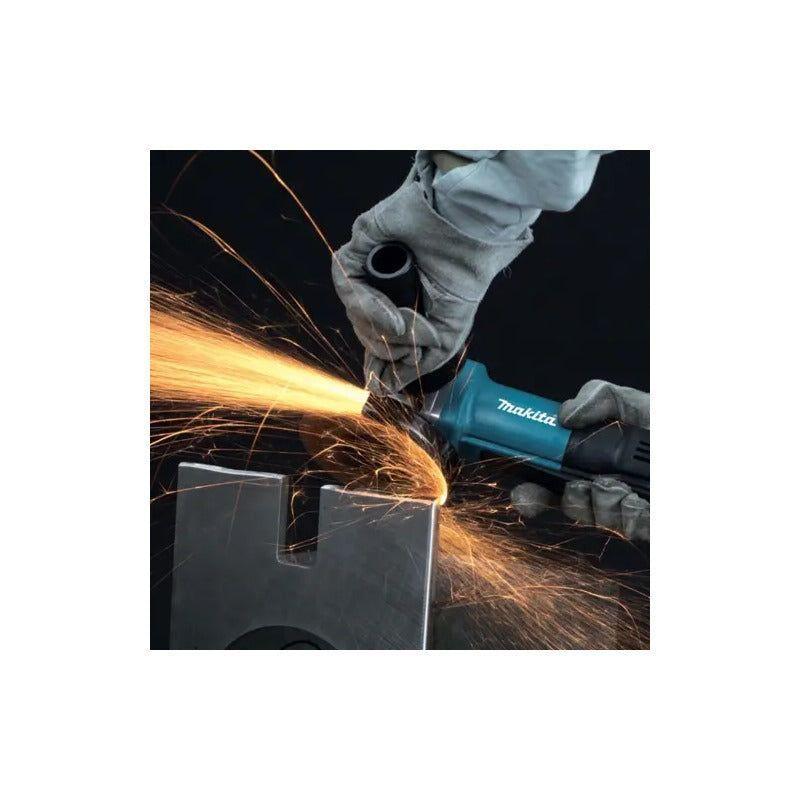 Esmeril Angular 4-1/2' Hombre Muerto 720w Makita Ga4534 Turquesa-2