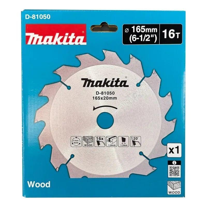Disco Sierra Circular, T.c.t, 165 X 20 Mm, 16 D D-81050 Plateado-2
