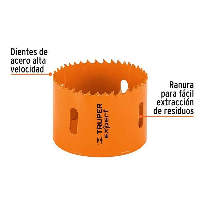 Sierra Copa Bimetal 2-3/4 PuLG. (70 Mm) Expert - Truper-0