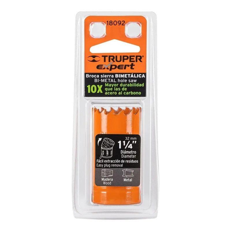 Sierra Copa Bimetal 1-1/4 PuLG. (32 Mm) Expert - Truper-3