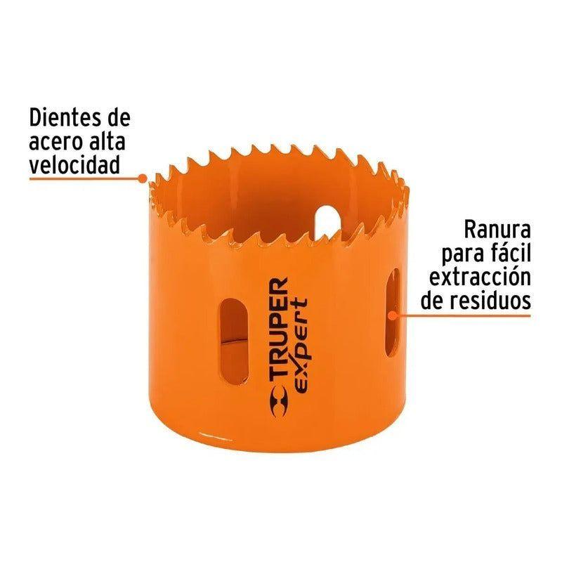 Sierra Copa Bimetal 2-1/4 PuLG. (57 Mm) Expert - Truper-0