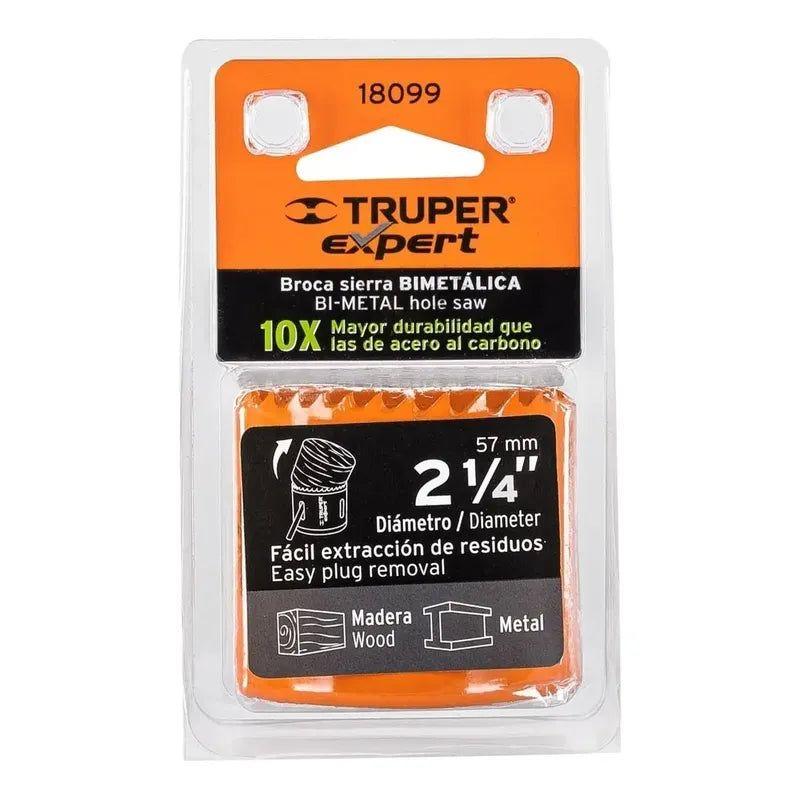 Sierra Copa Bimetal 2-1/4 PuLG. (57 Mm) Expert - Truper-4