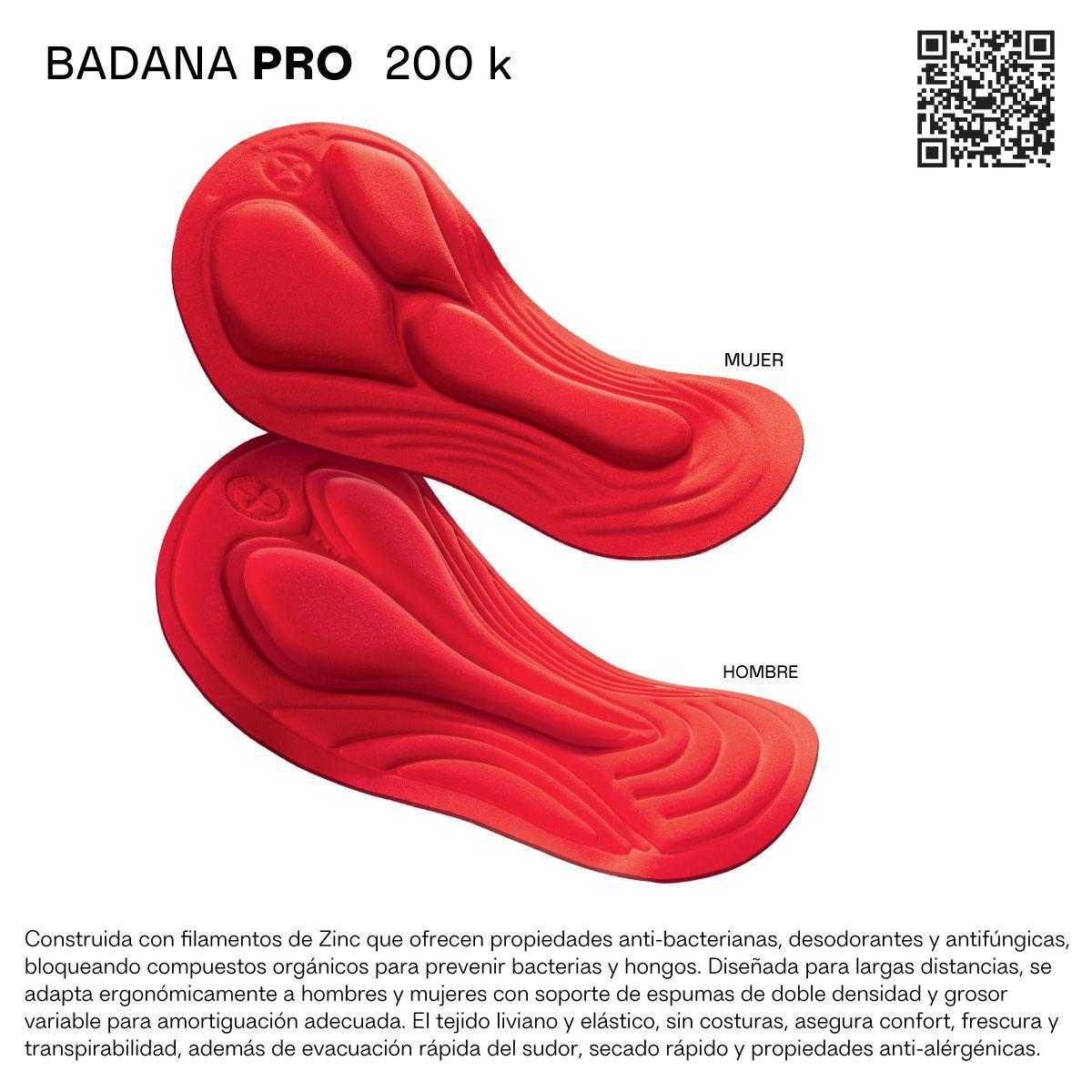 Calza short de ciclismo acolchado con tirantes Pro Racer 2 4-5