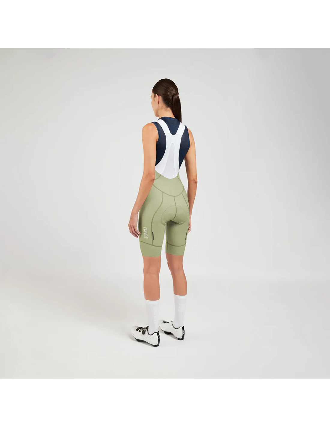 Calza Short Ciclismo con tirantes Suarez Hard Laurel W-2