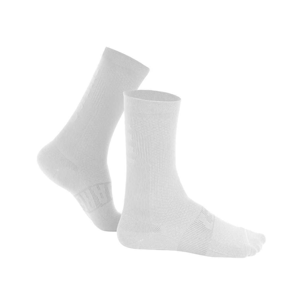 Calcetines deportivos Ciclismo Suarez Real White 2.4-4