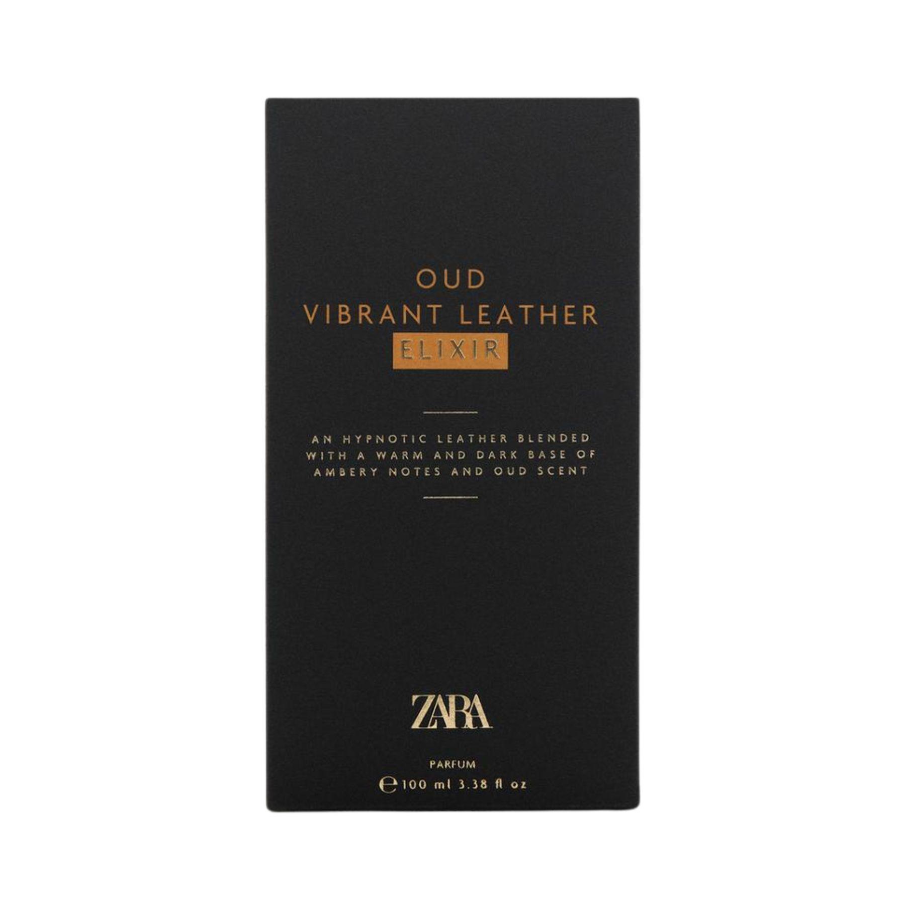 Perfume Zara. Oud Vibrant Leather Elixir. Parfum 100ml-2