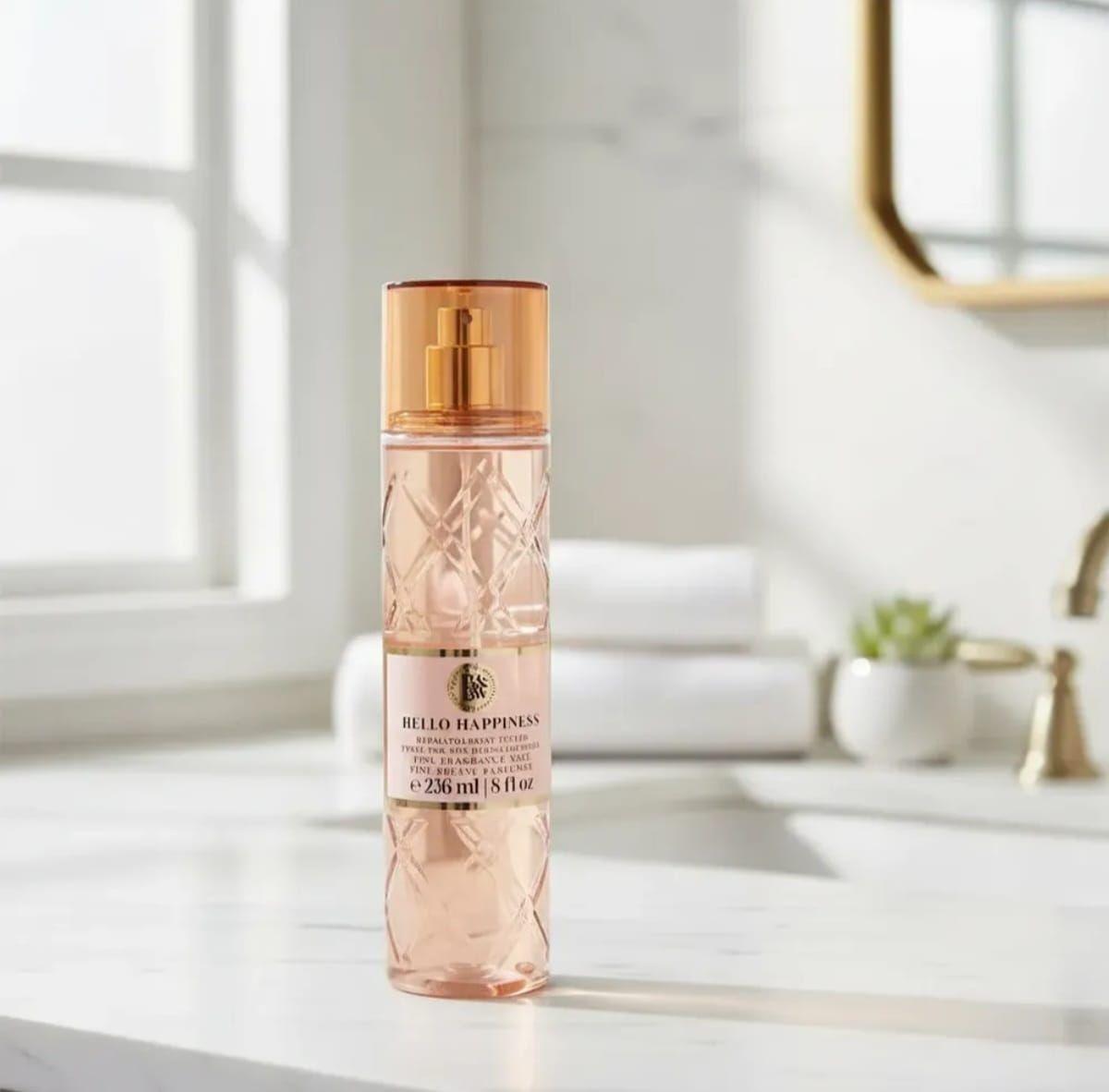 Body Mist. Hello Happiness. 236ml. Bath & Body Works-2