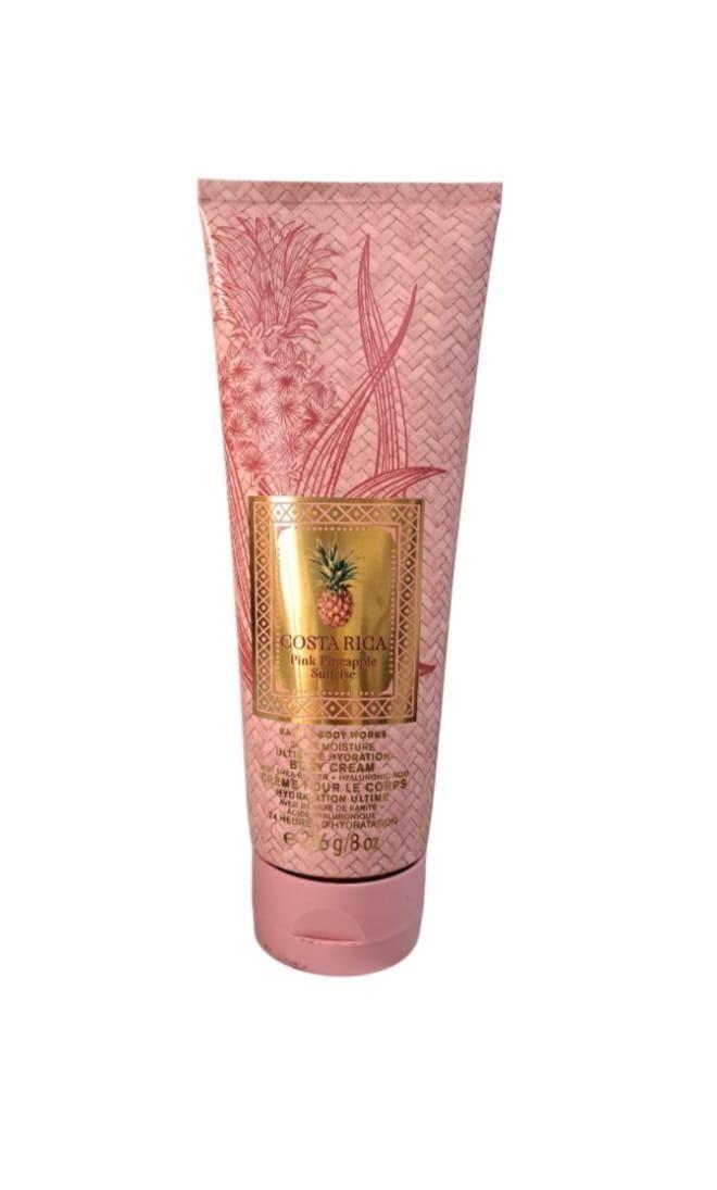 Body Cream. Costa Rica Pink Pineapple Sunrise 226g. Bath & Body Works-0