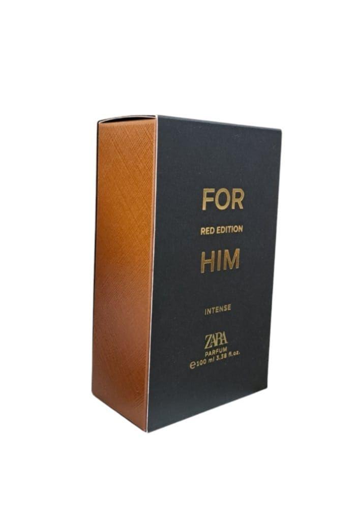 Perfume Zara. For Him Red Edition Intense. Parfum. 100ml. Para Hombre-2
