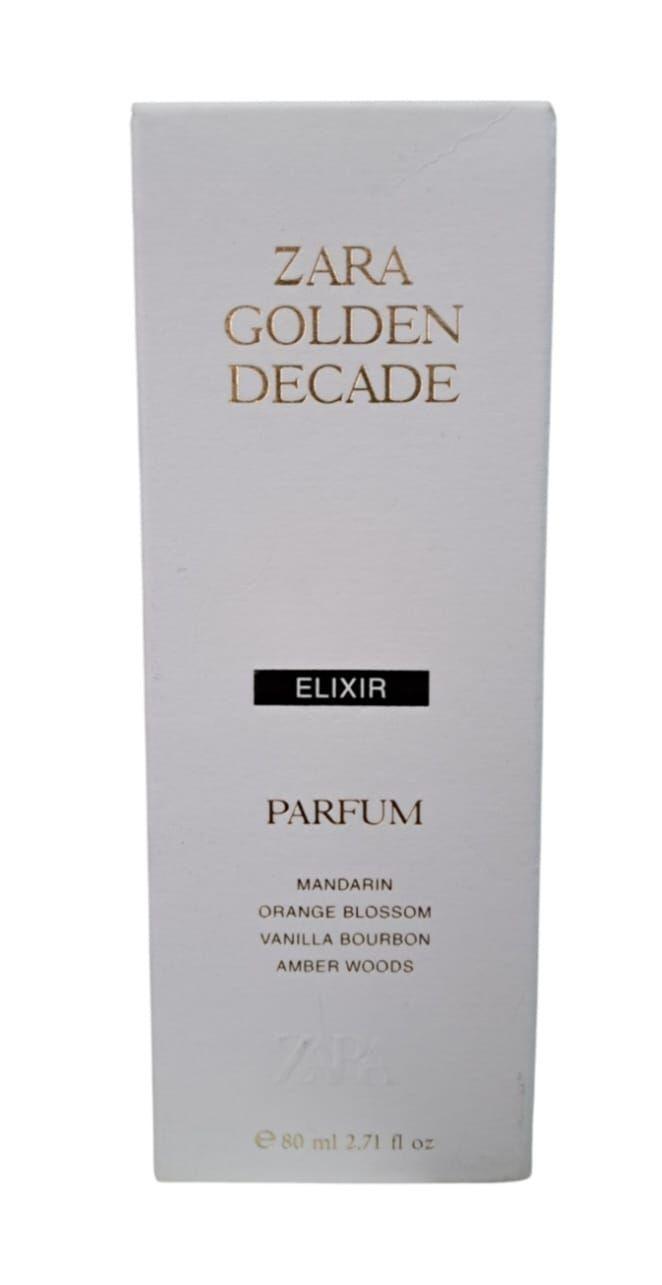 Peffume Zara. Zara Golden Decade Elixir. Eau de parfum. 80ml. Para Mujer-1