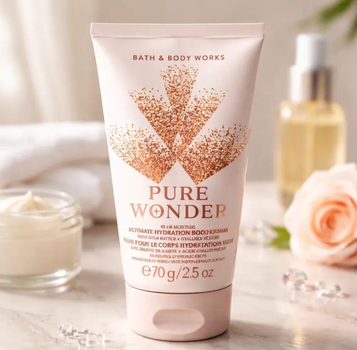 Body Cream. Pure Wonder. 70g. Bath & Body Works-2