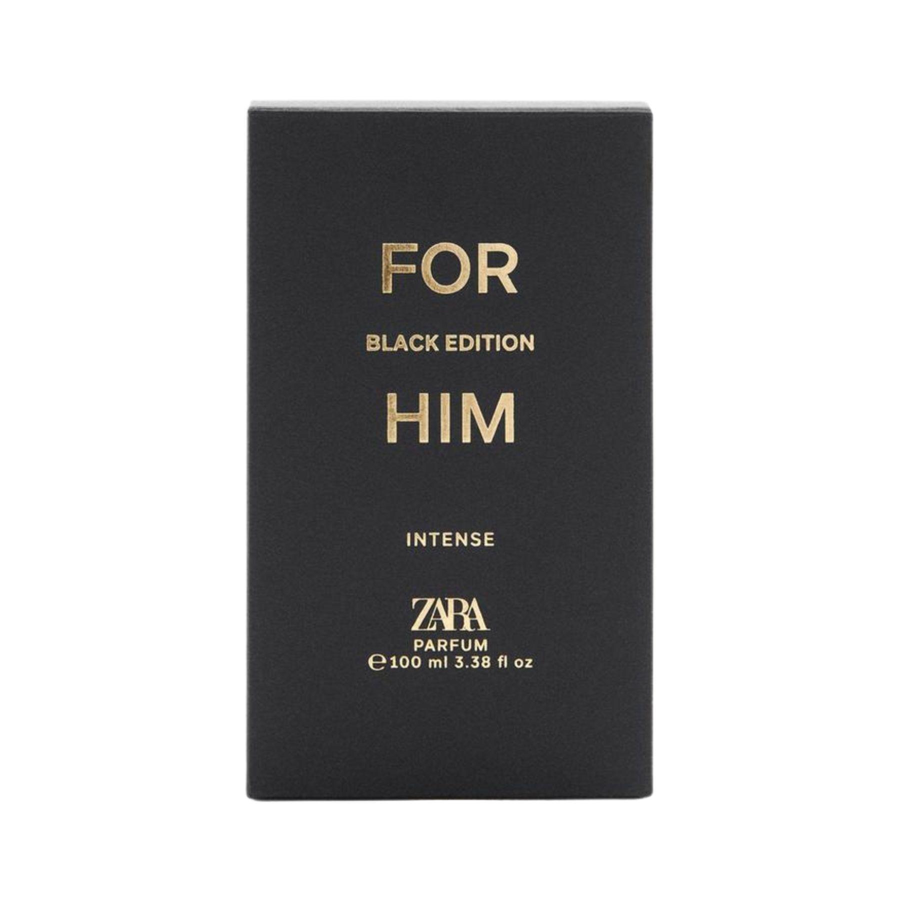 Perfume Zara. For Him Black Edition Intense. Parfum 100ml-2