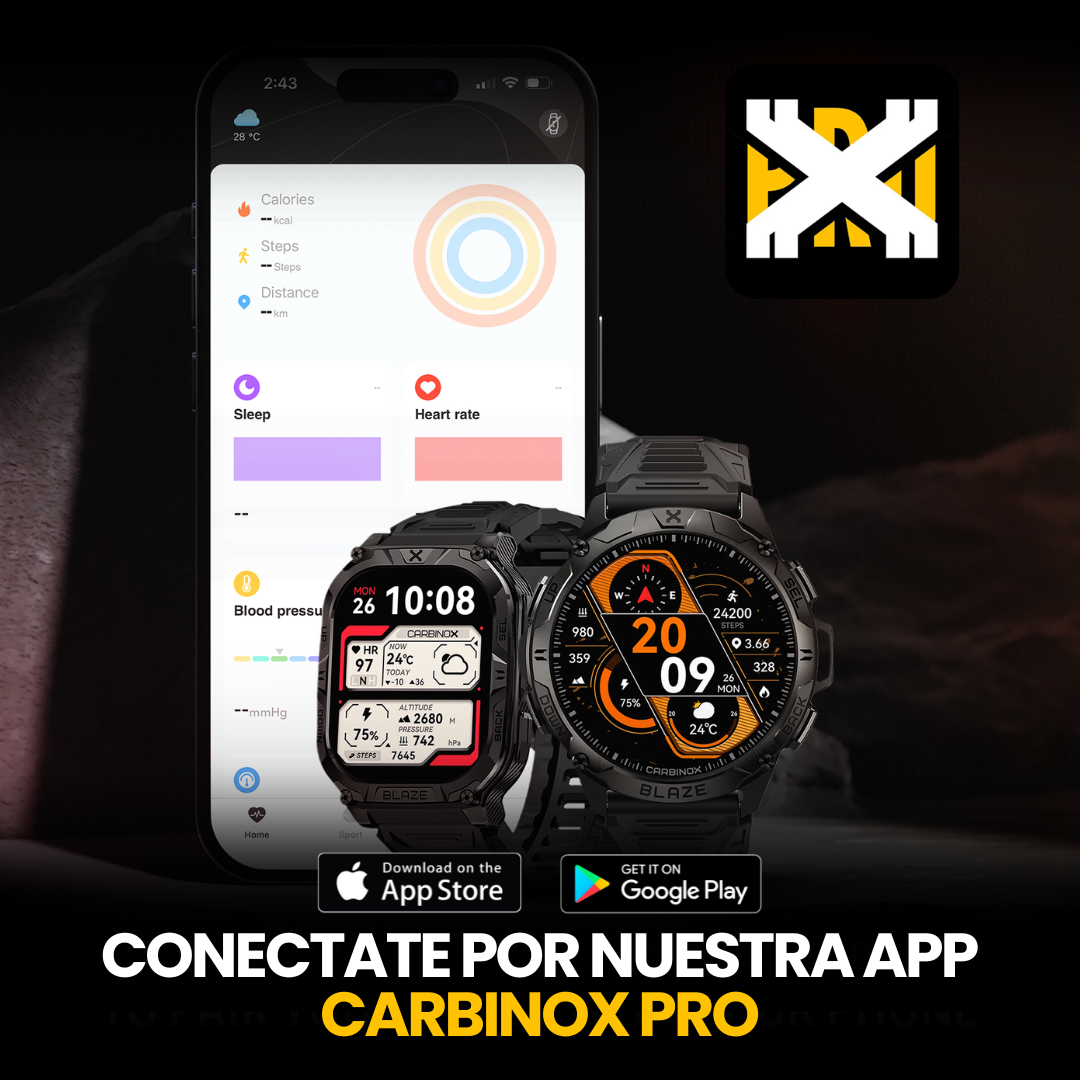 Smartwatch Carbinox Blaze Gps Táctil Amoled Waterproof Sport-6