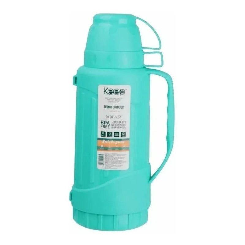 Termo Outdoor Keep 1.8 Lts color Turquesa-0