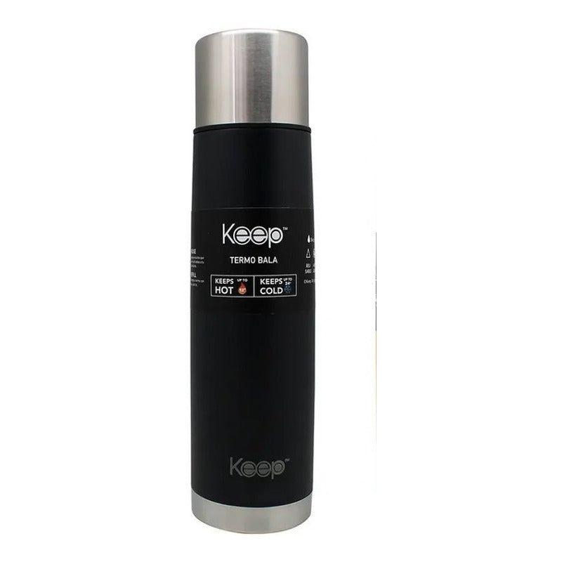 Termo Bala Acero Inoxidable 500 Ml Rubber Colores  Amarillo-0