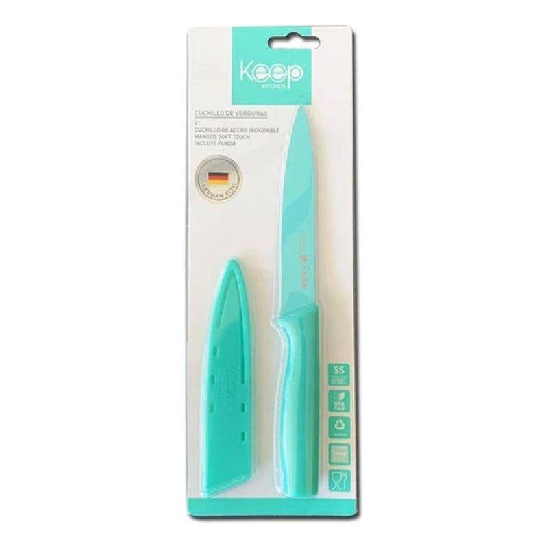 Cuchillo De Verduras Keep Mango Soft Touch-0
