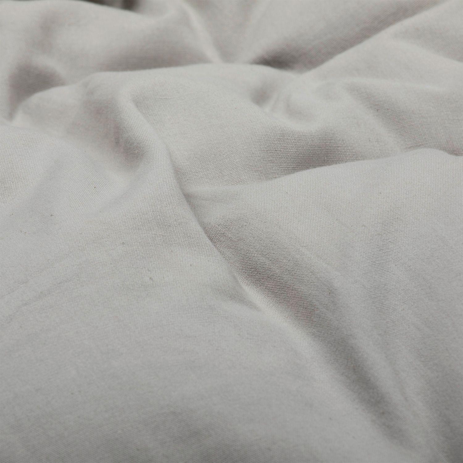 Funda de plumón gris oscuro algodón King-1