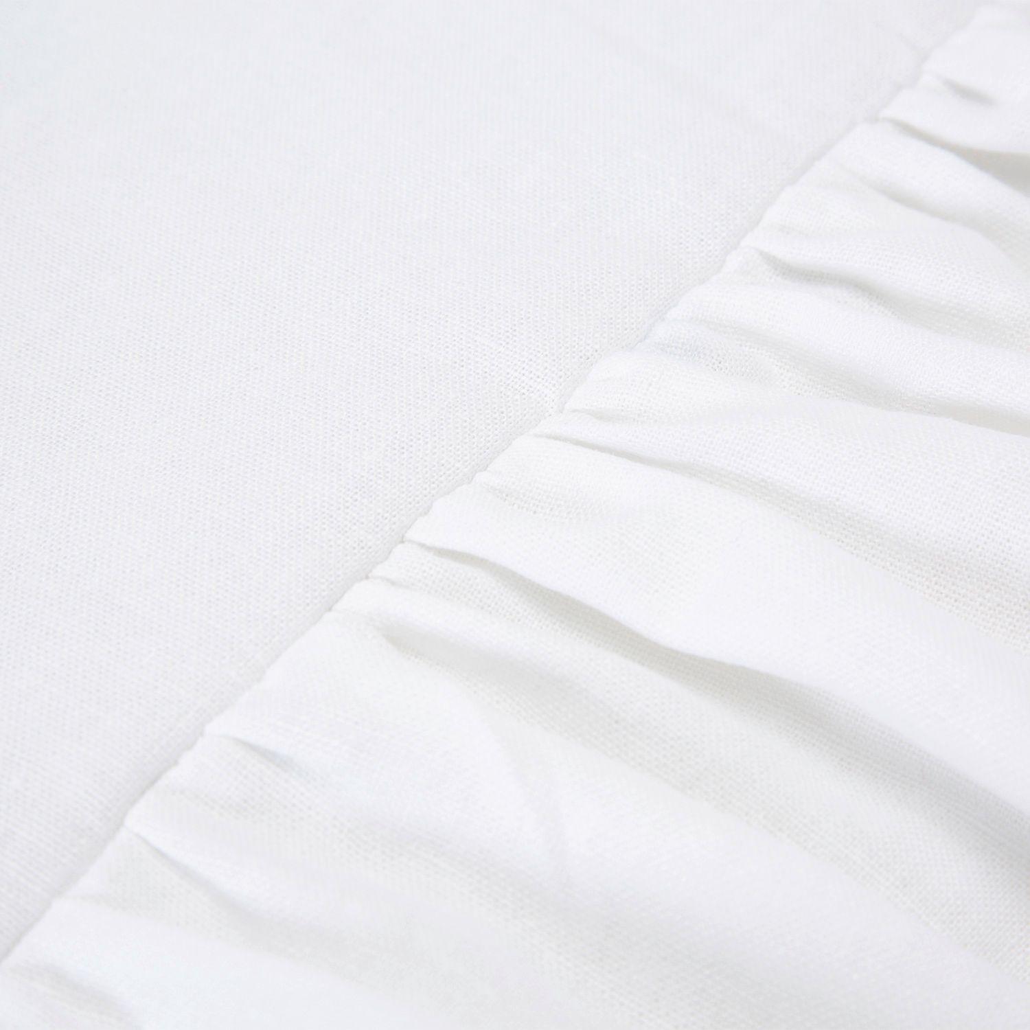 Piecera vuelos blanco Super King-2
