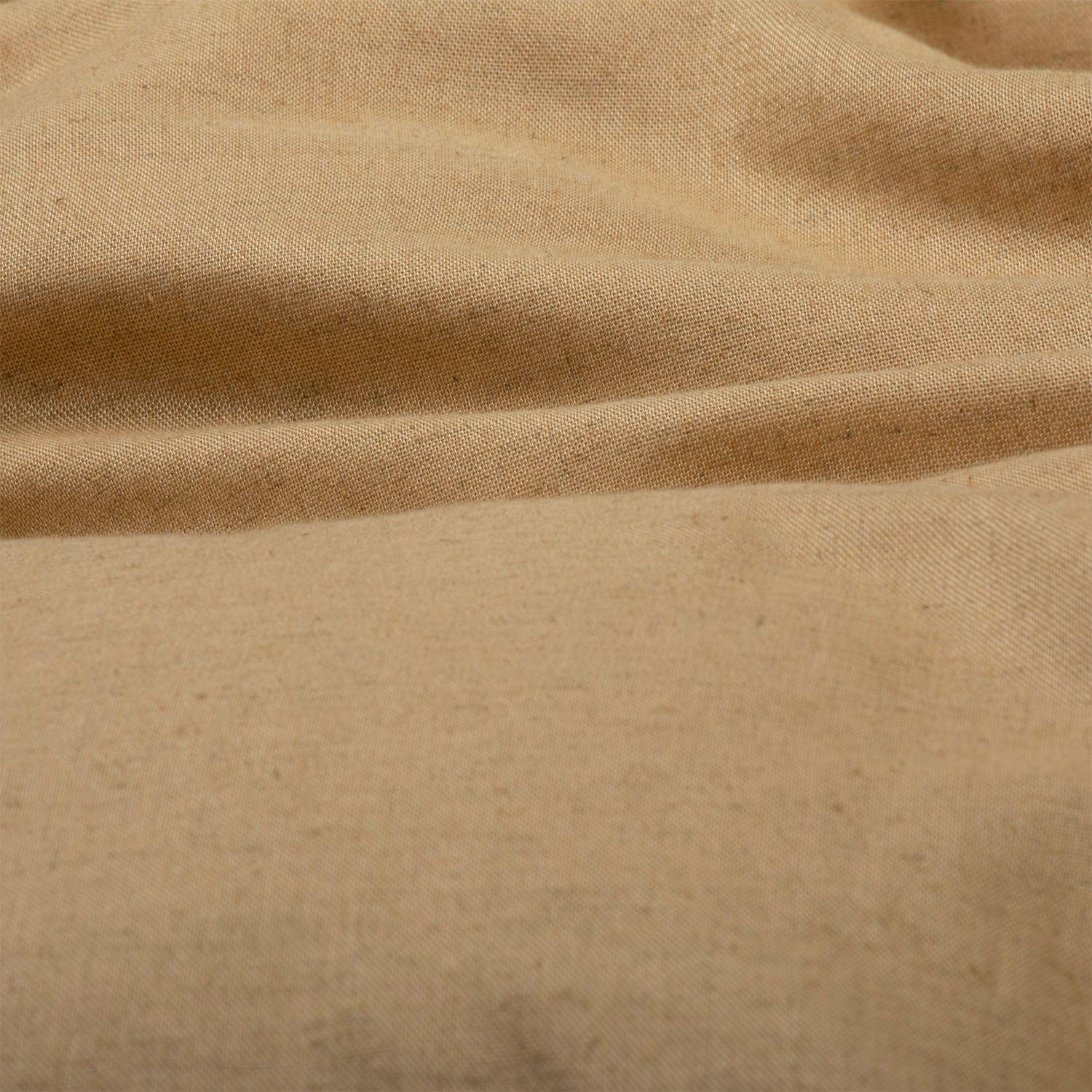 Funda de plumón camel lino algodón 1.5P-2