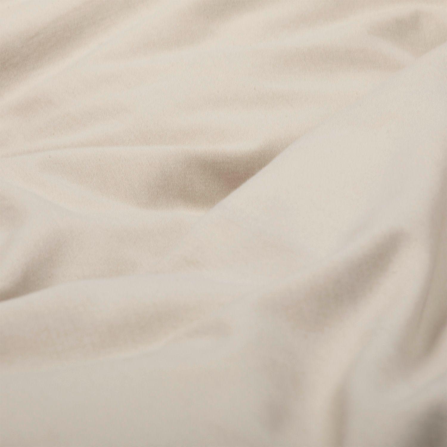 Funda de plumón arena algodón King-3