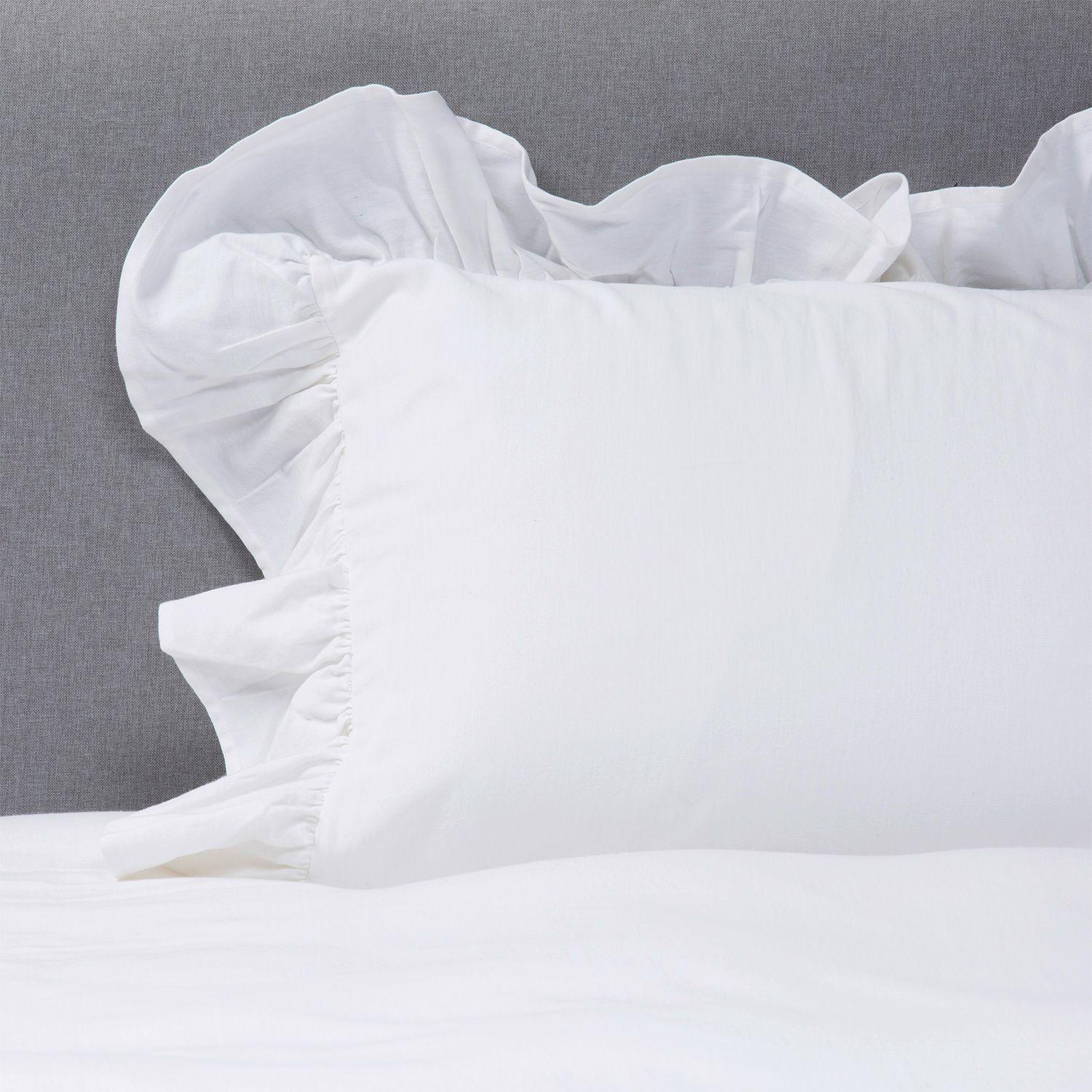 Funda de plumón vuelos blanco algodón Super King-2