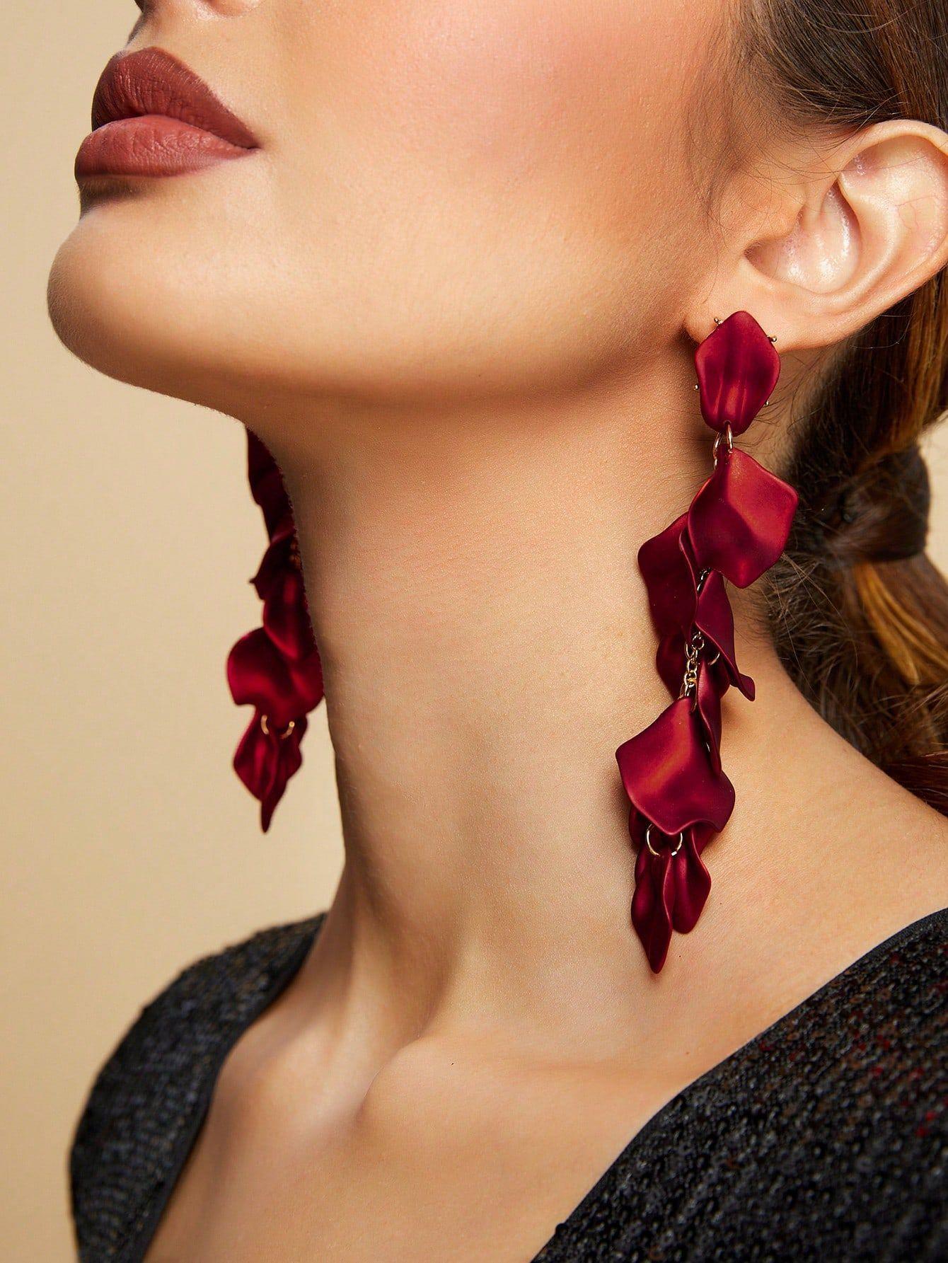 Pendientes "Pétalos de Impacto" She Shines-3