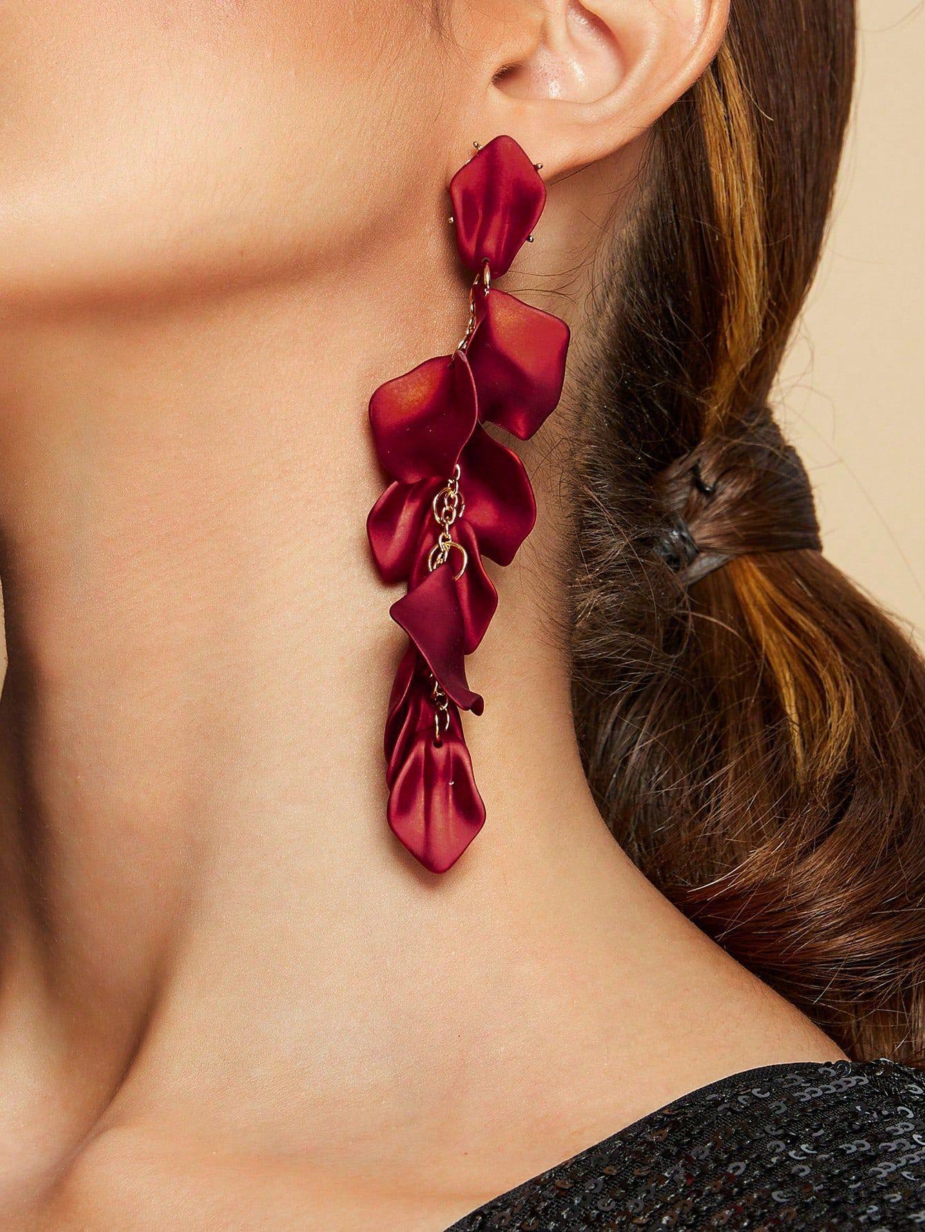 Pendientes "Pétalos de Impacto" She Shines-4